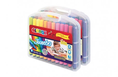 triangle Jumbo Water Colour Pen Pack 24