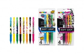 Baskılı Versatil Kalem Seti 4'lü