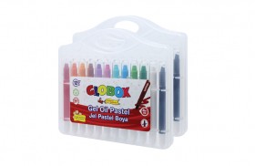 Çevirmeli Jel Pastel Boya 12'li