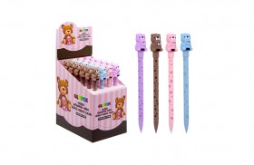 Figürlü Versatil Kalem Set 24'lü Stant